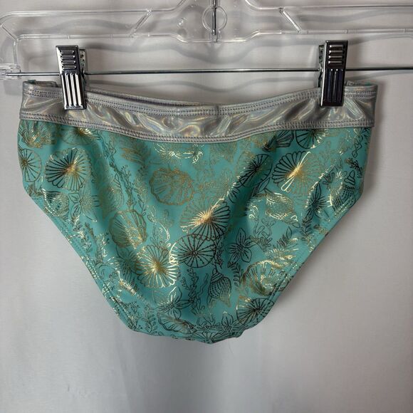 Disney Store Girls Med / 8 Ariel Little Mermaid Deluxe Adaptive 3 Piece Swim Set - Picture 9 of 16